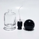 Botol Alien Bulat Drat 30Ml Tutup Hitam
