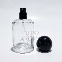 Botol Alien Bulat Drat 50Ml Tutup Hitam