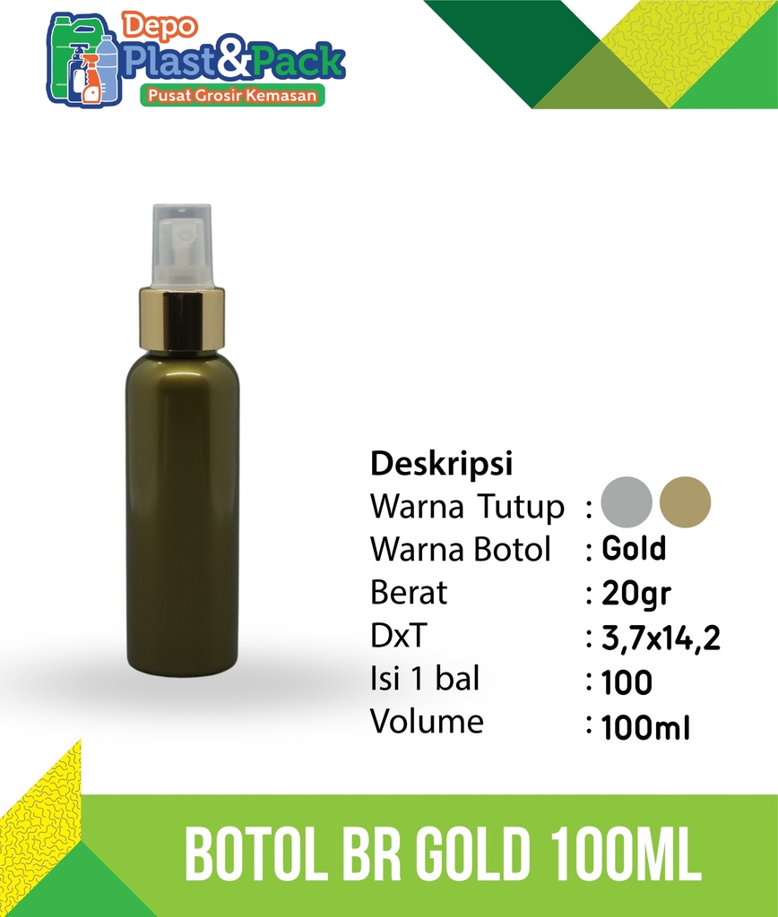 BR100Ml Gold