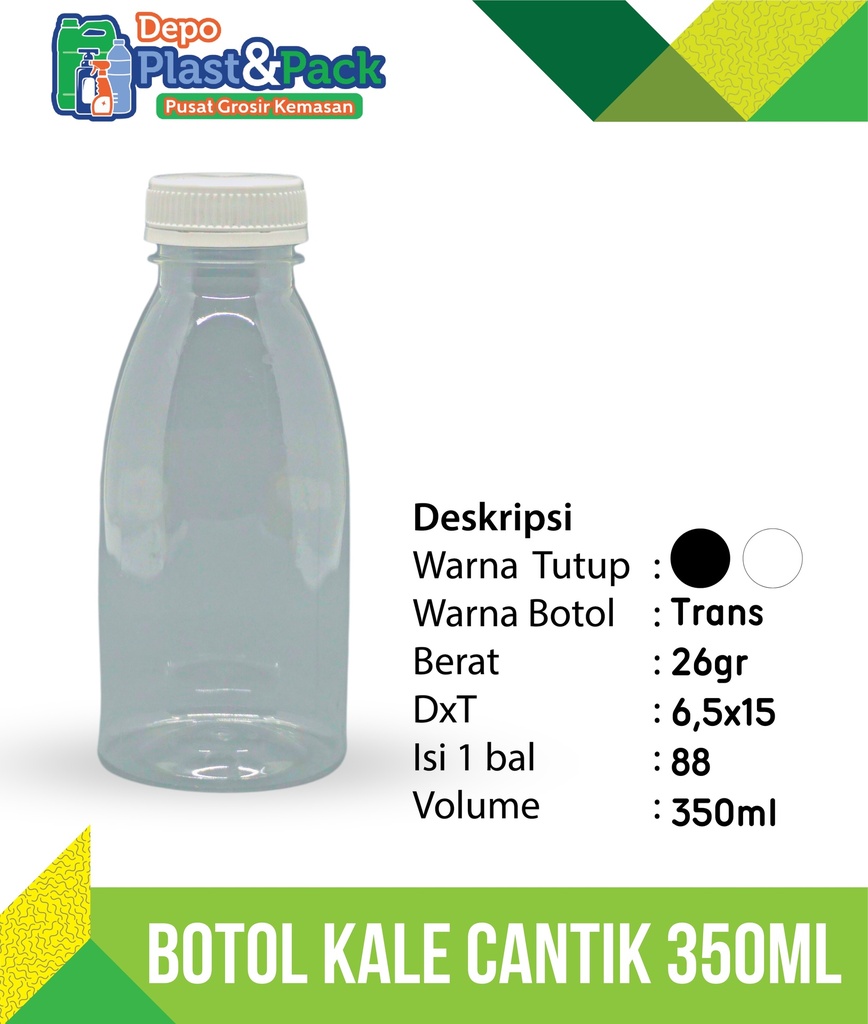 Botol Kale Cantik 350Ml N/30