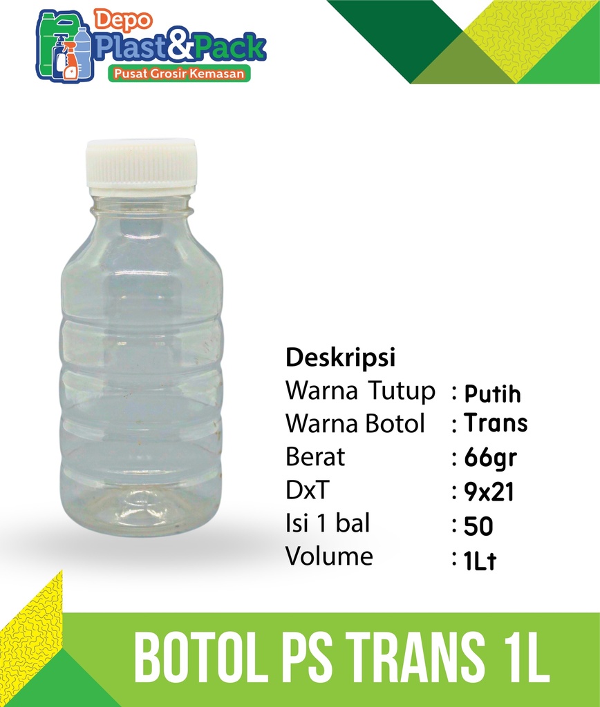 Botol Ps 1000Ml Set