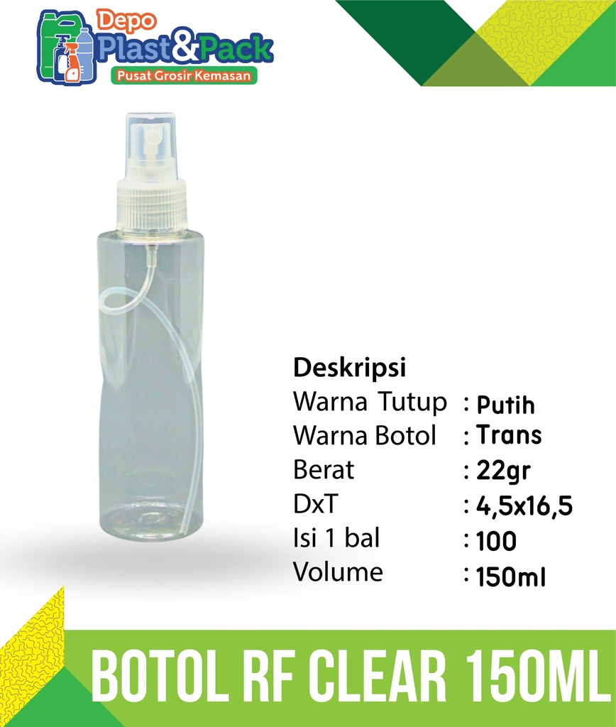 Botol Rf 150 Clear