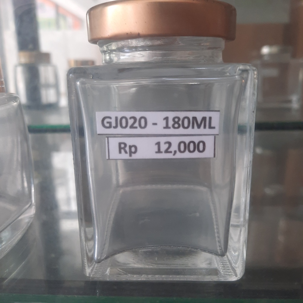 Kick Square Jar 180Ml Gj020B