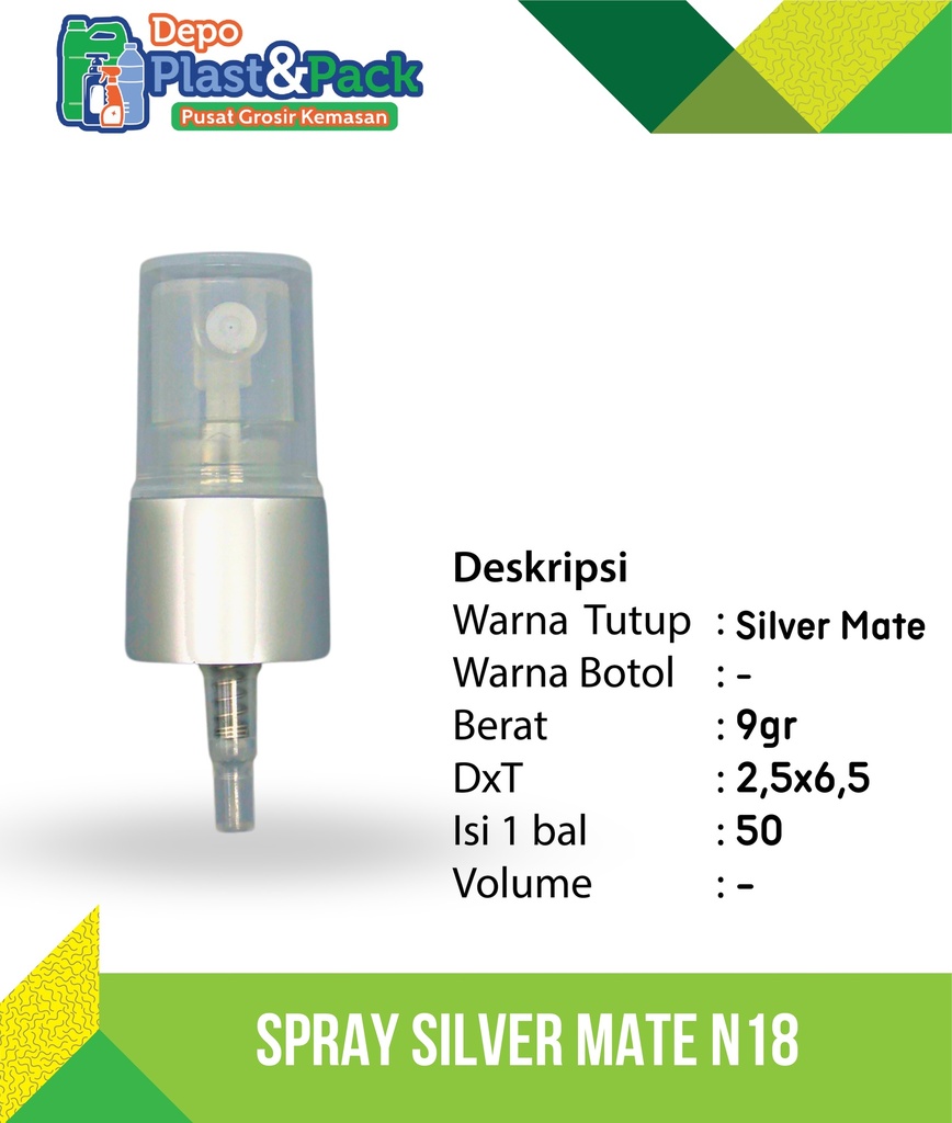Spray Silver Matte N/18