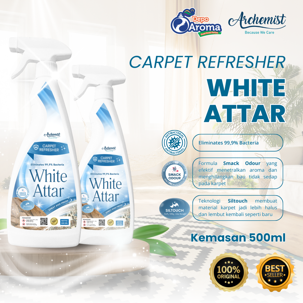 KARPET SPRAY WHITE ATTAR 500 mL