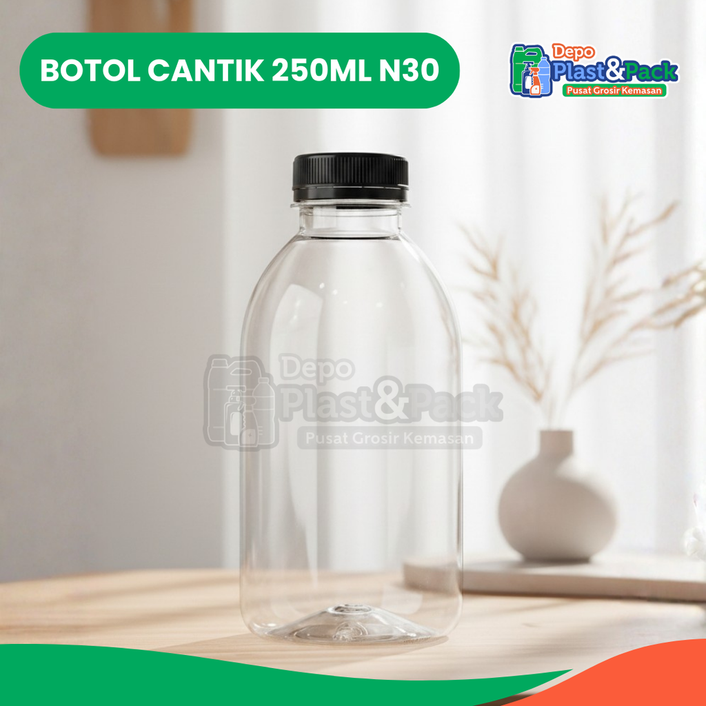 Botol Cantik 250ml Short Neck N/30