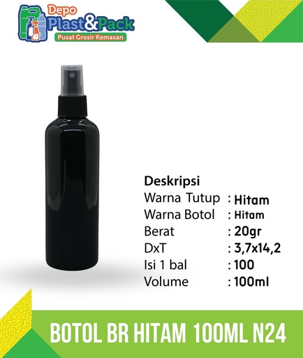 [BTLPLST0163] BR 250 Hitam N24