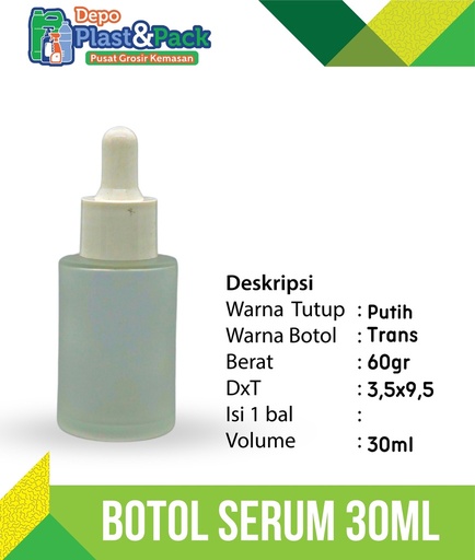 [BTLKCPP07] Botol Serum 30ml