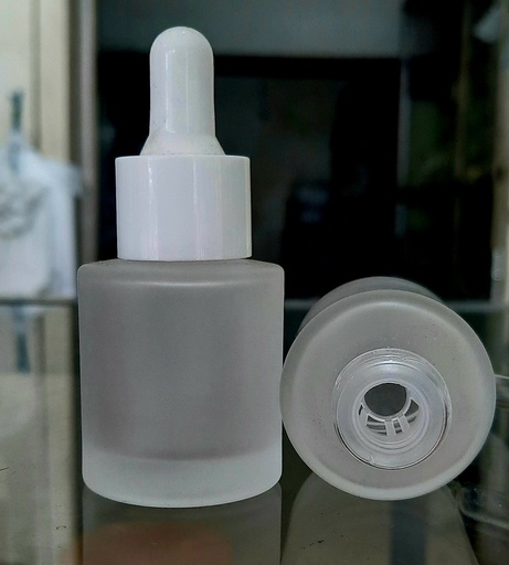 [BTLPLST0320] Botol Serum Doff 20ml + Inner