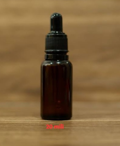 [BTLKCPP02] Botol Tetes Black 15/20ml