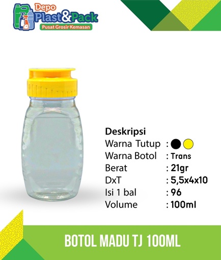 [BTLPLST0047] Madu TJ 100ml