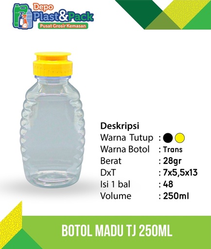 [BTLPLST0048] Madu TJ 250ml