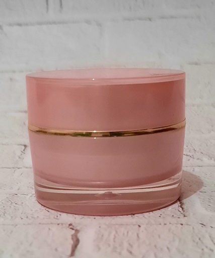 [BTLPLST0360] Pot Cream Acrylic Pink 10g