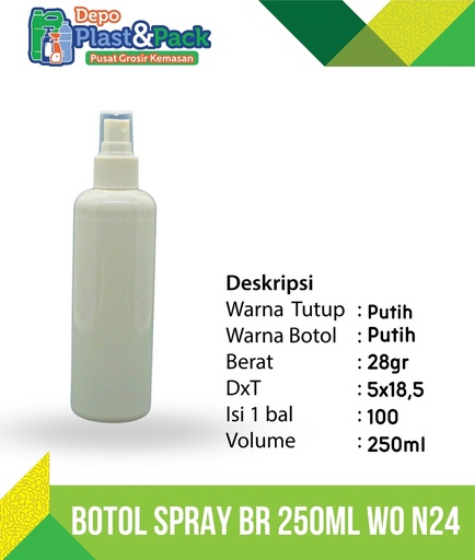 [BTLPLST0094] BR 250ml WO N/24