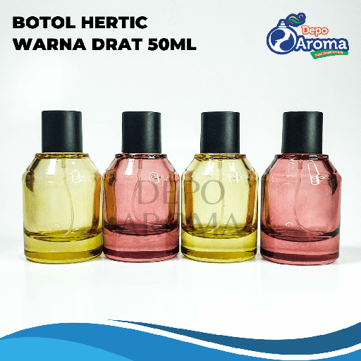 [BTLKC00252] Botol Hertic Warna Drat 50Ml
