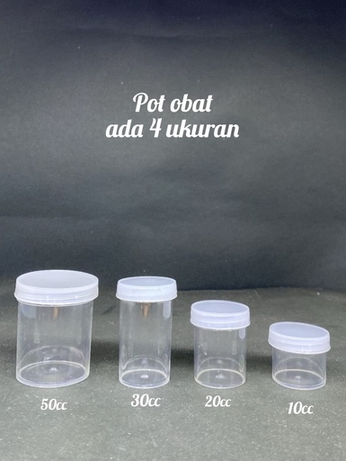[BTPLST0112] POT OBAT 10 CC